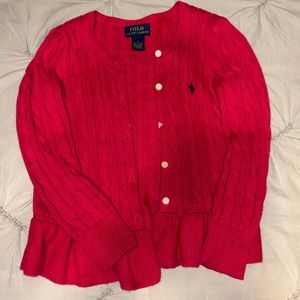 Ralph Lauren hot pink sweater
